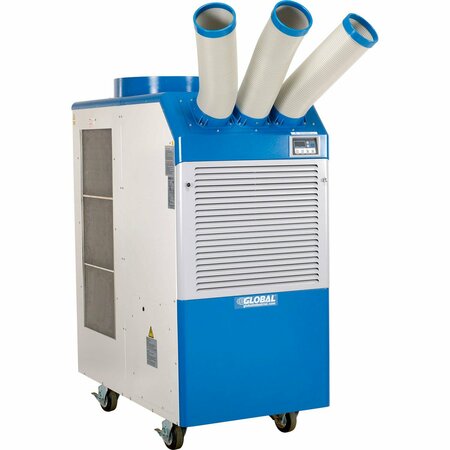 GLOBAL INDUSTRIAL Portable Air Conditioner W/ Cold Air Nozzles, 5 Ton, 60,000 BTU, 230V 292846